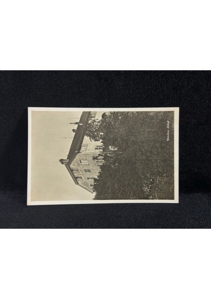 1938 Yılında Postadan Geçmiş Isviçre Kartpostal 16412 Schloss Wetzikon (Kalesi)