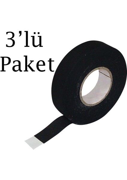 Bez Bant Tüylü 19 mm x 15 m 3'lü Paket