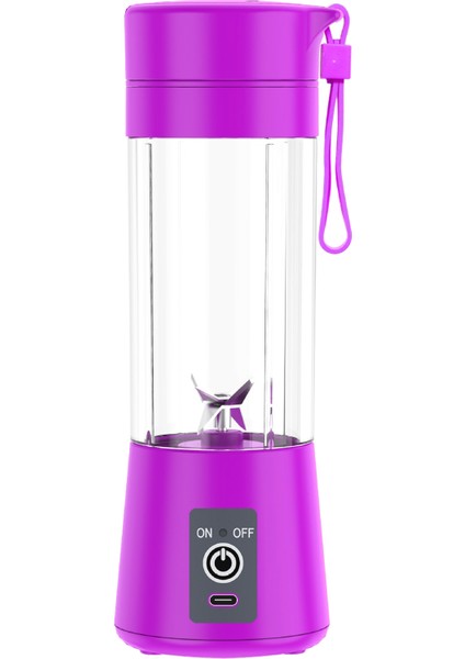 Ev Küçük Taşınabilir USB Şarj Edilebilir Meyve Suyu Sıkma Meyve Karıştırma Bardağı (Yurt Dışından)