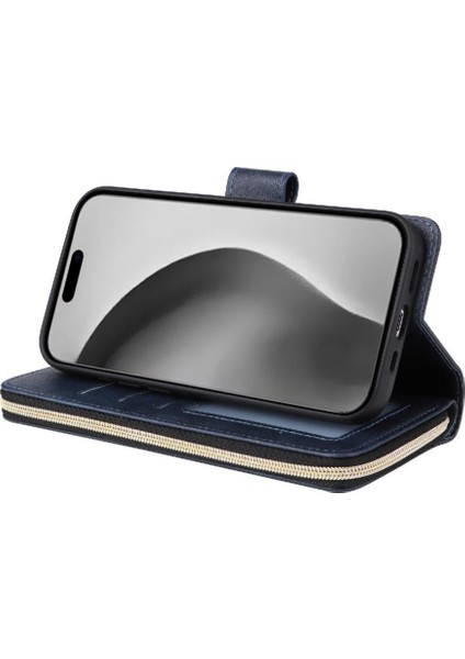 IPhone 16 Için Kılıf Pro Max Cüzdan Kılıf ile 9 Kart Yuvaları ile Kapak Çevirin (Yurt Dışından)