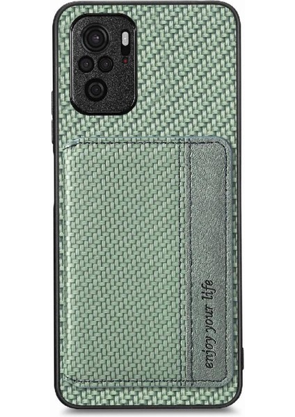 Xiaomi Redmi Için Not 10 4g Manyetik Kart Tutucu Rfıd Engelleme Standı (Yurt Dışından)