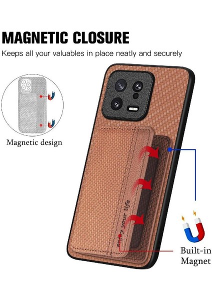 Xiaomi 13 Için Komple Kamera Güvenlik Rfıd Engelleme Standı Fonksiyonu (Yurt Dışından)