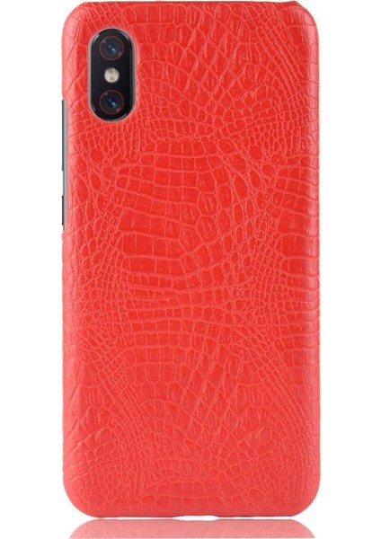 Xiaomi Mi 8 Pro Anti Scratch Klasik Timsah Için Şık Klasik Durumda (Yurt Dışından)