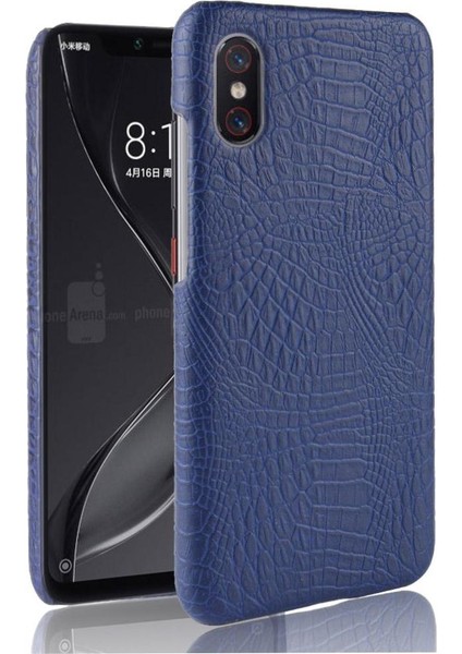 Xiaomi Mi 8 Pro Anti Scratch Klasik Timsah Için Şık Klasik Durumda (Yurt Dışından)