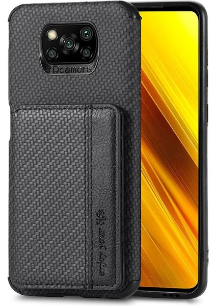 Xiaomi Poco X3 Pro Manyetik Kart Tutucu Rfıd Engelleme Için Kılıf Komple (Yurt Dışından) fiyatları