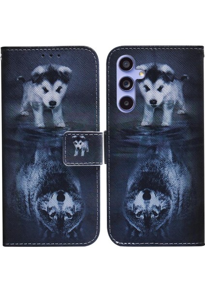 Samsung Galaxy A13 4g Manyetik Kapatma Cüzdan Boyalı Kart Için Flip Case (Yurt Dışından)