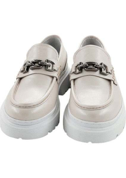 Loafer Bej Nikel Tokalı fiyatları