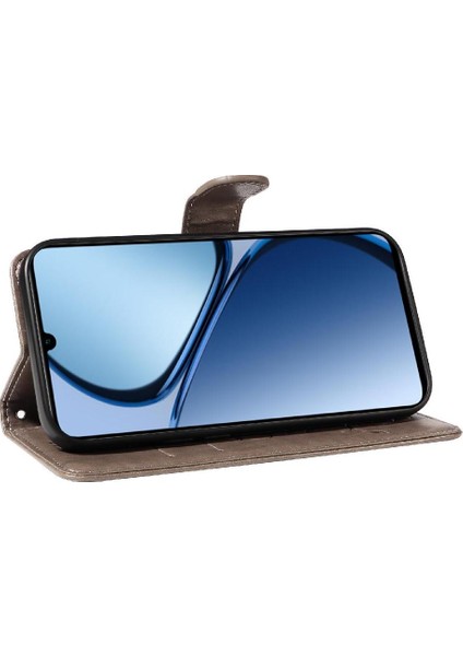 Realme C61 Kabartmalı Kelebek ve Kart Yuvası Cüzdan Telefon Kılıfı (Yurt Dışından) fırsatları