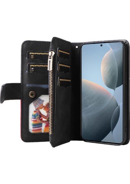 Kart Yuvası Standı Dokuz Kart Yuvaları Kickstand ile Xiaomi Redmi K70 Için Kılıf (Yurt Dışından) fırsatları