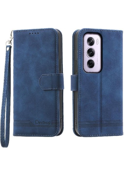 Oppo Oppo 12 Pro 5g Premium Bileklik Kart Yuvaları Nakit Cep Için Flip Case (Yurt Dışından)