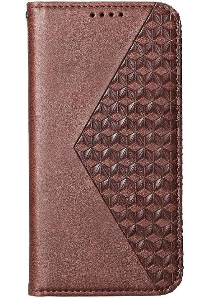 Oppo Oppo 12 Pro 5g Için Flip Case Standı El Kayışı Eşkenar Dörtgen Şekli Günlük Kullanım (Yurt Dışından)