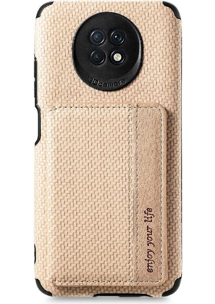 Xiaomi Redmi Için Not 9 5g Standı Fonksiyonu Rfıd Engelleme Manyetik Kart (Yurt Dışından)