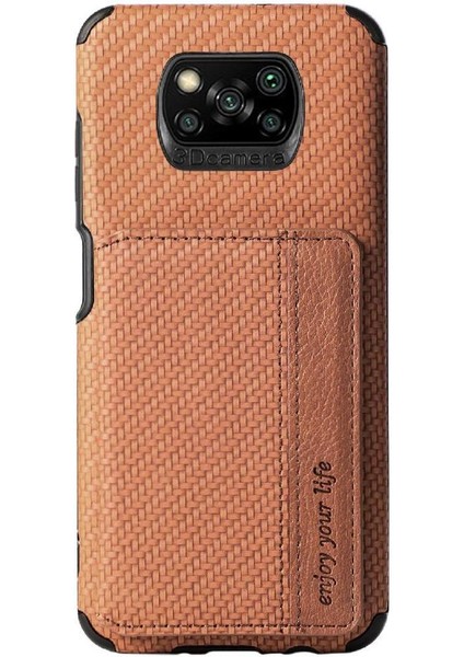 Xiaomi Poco X3 Pro Manyetik Kart Tutucu Rfıd Engelleme Için Kılıf Komple (Yurt Dışından) fırsatları
