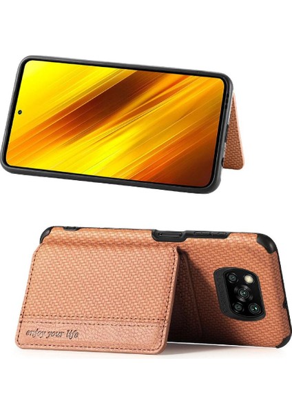 Xiaomi Poco X3 Pro Manyetik Kart Tutucu Rfıd Engelleme Için Kılıf Komple (Yurt Dışından) indirimleri