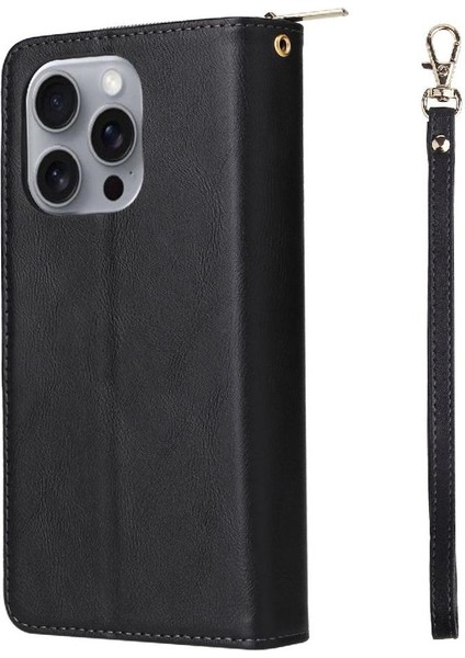 IPhone 16 Için Kılıf Pro Max Cüzdan Kılıf ile 9 Kart Yuvaları ile Kapak Çevirin (Yurt Dışından) fırsatları