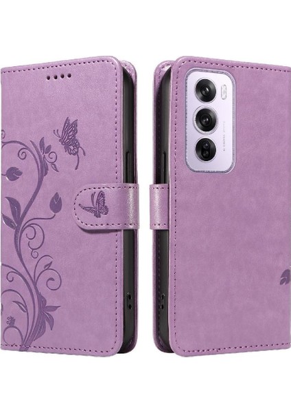 Oppo Hand 12 5g Için Kılıf ve Kart Yuvası El Yüksek ile Kabartmalı Kelebek (Yurt Dışından) indirimleri