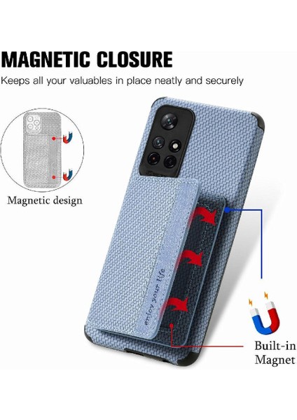 Xiaomi Redmi Için Not 11 4g Standı Fonksiyonu Komple Kamera Güvenlik (Yurt Dışından)