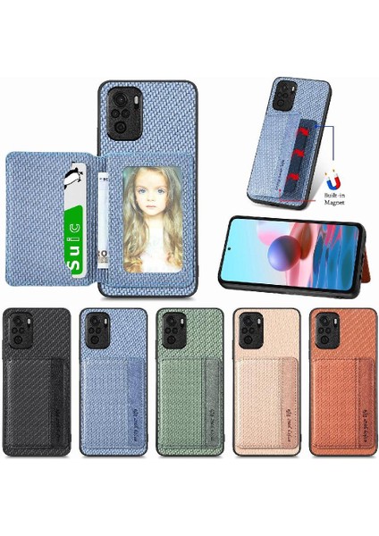 Xiaomi Redmi Için Not 10 4g Manyetik Kart Tutucu Rfıd Engelleme Standı (Yurt Dışından) indirimleri