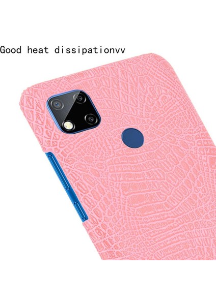Xiaomi Redmi 9c Klasik Timsah Moda Kapak Için Şık Klasik Durumda (Yurt Dışından)