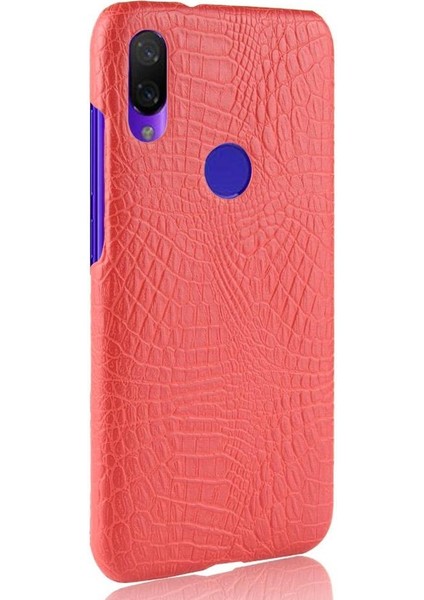 Xiaomi Redmi 7 Uyumluluk Klasik Timsah Için Şık Klasik Kılıf (Yurt Dışından) modelleri