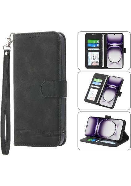 Oppo Oppo 12 5g Nakit Cep Manyetik Kapatma Kart Yuvaları Için Flip Case (Yurt Dışından)