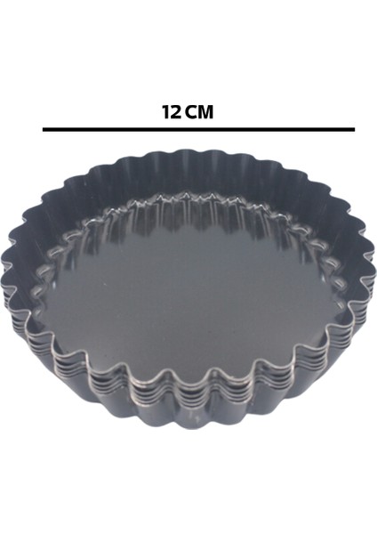 Teflon Tartolet Kalıbı 6 Adet
