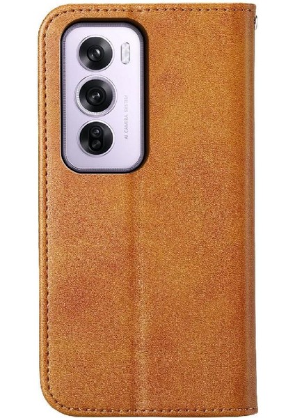 Oppo Oppo 12 Pro 5g Için Flip Case Standı El Kayışı Eşkenar Dörtgen Şekli Günlük Kullanım (Yurt Dışından) modelleri