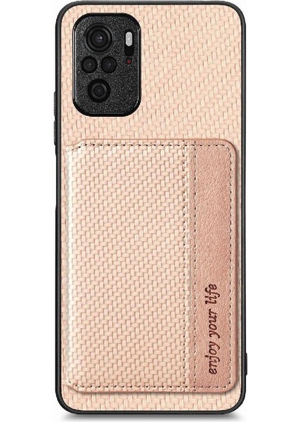 Xiaomi Redmi Için Not 10 4g Manyetik Kart Tutucu Rfıd Engelleme Standı (Yurt Dışından)