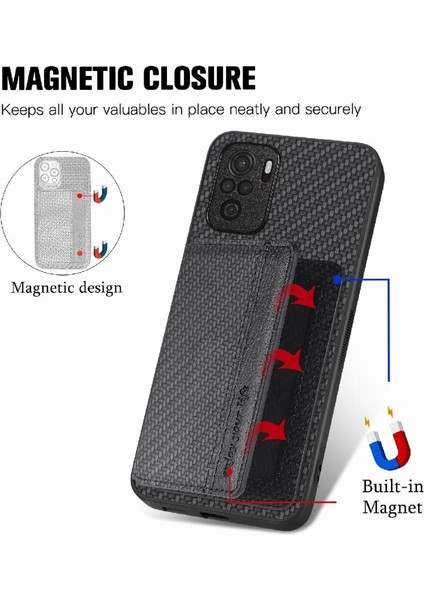Xiaomi Redmi Için Not 10 4g Manyetik Kart Tutucu Rfıd Engelleme Standı (Yurt Dışından) fırsatları
