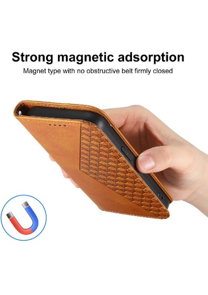 Oppo Oppo 12 5g Günlük Kullanım Için Flip Case Standı Cüzdan Eşkenar Dörtgen Şekli El (Yurt Dışından) indirimleri