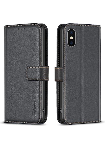 IPhone Xs Max Çoklu Kart Yuvası Çok Renkli Cüzdan Deri Için Flip Case (Yurt Dışından)