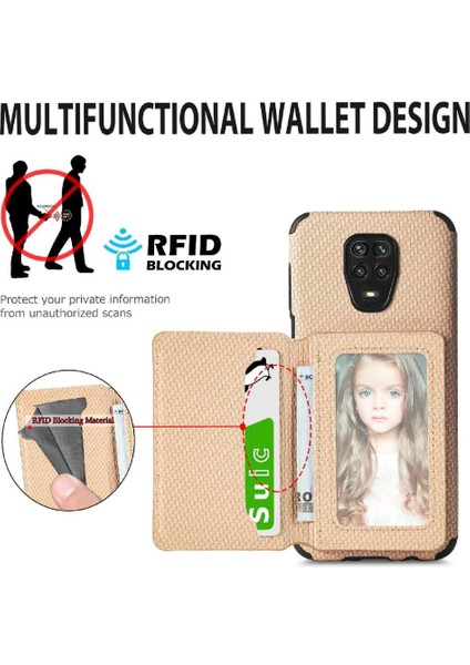 Xiaomi Redmi Not 9 Pro Standı Fonksiyonu Için Komple Kamera Güvenlik (Yurt Dışından)