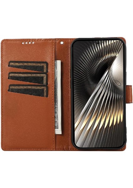 Xiaomi Poco F6 5g Üç Kart Yuvaları Darbeye Kickstand Için Flip Case (Yurt Dışından)