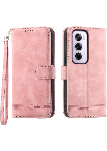 Oppo Oppo 12 Pro 5g Premium Bileklik Kart Yuvaları Nakit Cep Için Flip Case (Yurt Dışından)