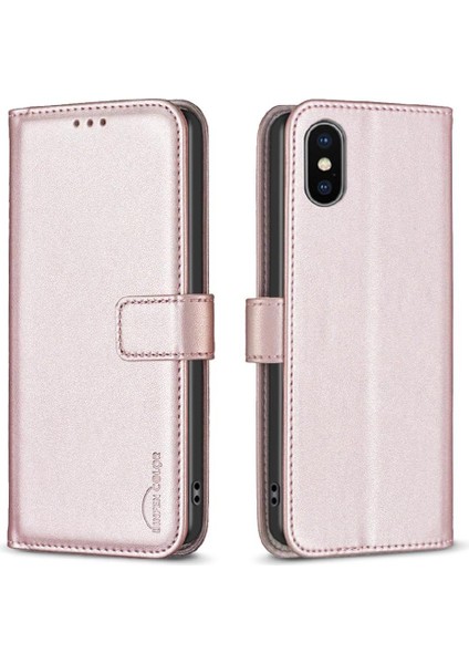 IPhone X/xs Cüzdan Çok Renkli Iş Deri Çanta Yuvası Için Flip Case (Yurt Dışından)