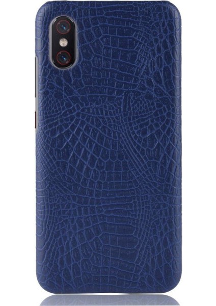 Xiaomi Mi 8 Pro Anti Scratch Klasik Timsah Için Şık Klasik Durumda (Yurt Dışından)