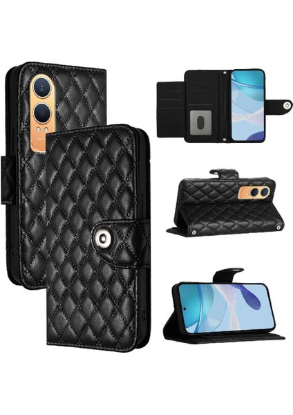 Oppo K12X 5g Darbeye Şık Koruyucu Cüzdan Kapak Kartı Için Kılıf (Yurt Dışından)