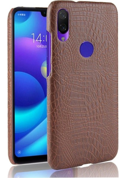 Xiaomi Redmi 7 Uyumluluk Klasik Timsah Için Şık Klasik Kılıf (Yurt Dışından)