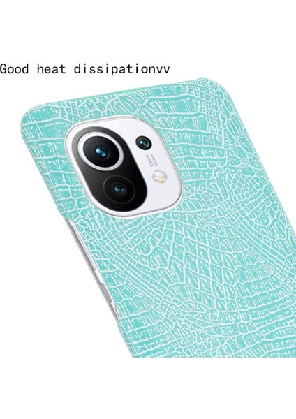Xiaomi Mi 11 Klasik Timsah Moda Anti Kapak Için Şık Klasik Durumda (Yurt Dışından) fırsatları