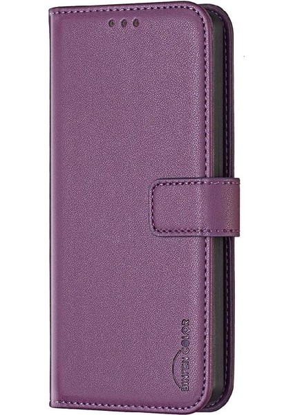 IPhone 13 Pro Çok Renkli Iş Cüzdanı Çoklu Kart Yuvası Için Flip Case (Yurt Dışından)
