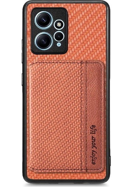 Xiaomi Redmi Için Not 12 4g Manyetik Kart Tutucu Rfıd Engelleme Standı (Yurt Dışından)