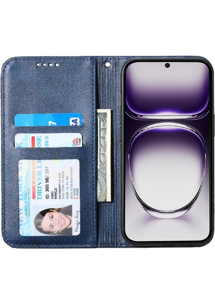 Oppo Oppo 12 5g Günlük Kullanım Için Flip Case Standı Cüzdan Eşkenar Dörtgen Şekli El (Yurt Dışından) modelleri