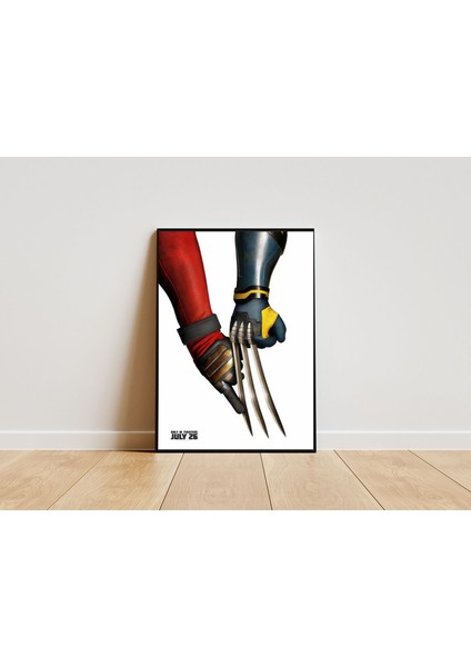 Deadpool & Wolverine Duvar Poster 30 x 42 Çerçevesiz