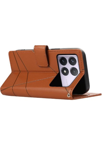 Xiaomi Poco F6 Pro 5g Kickstand Için Flip Case Üç Kart Yuvaları Darbeye (Yurt Dışından) modelleri