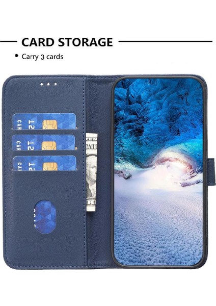 IPhone 12 Pro Çok Renkli Deri Kılıf Çoklu Kart Yuvası Için Flip Case (Yurt Dışından)