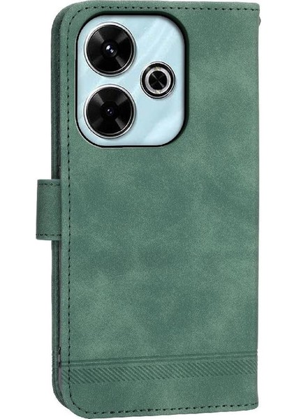 Xiaomi Redmi Için Flip Case 13 4g Bileklik Manyetik Kapatma Kart Yuvaları (Yurt Dışından) modelleri
