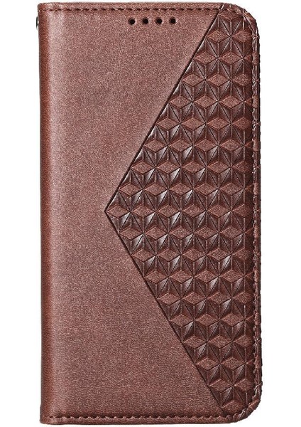 Oppo Oppo 12 Pro 5g Için Flip Case Standı El Kayışı Eşkenar Dörtgen Şekli Günlük Kullanım (Yurt Dışından) fırsatları