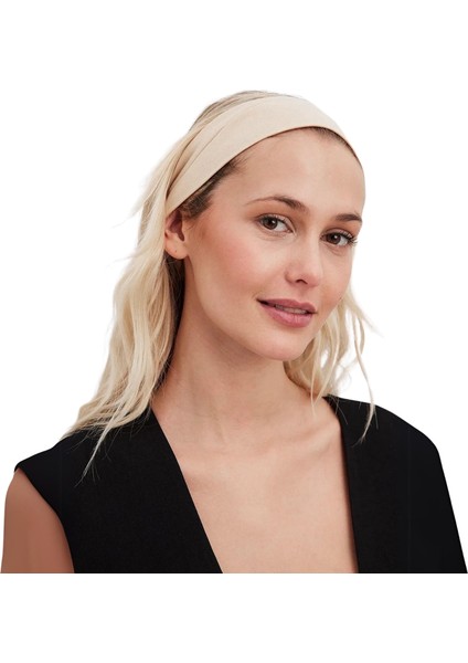 Saç Bandı Spor Kadın Erkek Pamuk Likra Bandana Fitness Tenis Makyaj Yoga Pilates Headband