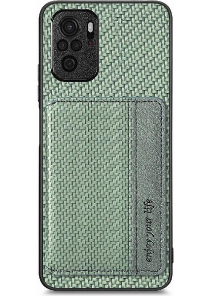 Xiaomi Redmi Için Not 10 4g Manyetik Kart Tutucu Rfıd Engelleme Standı (Yurt Dışından)