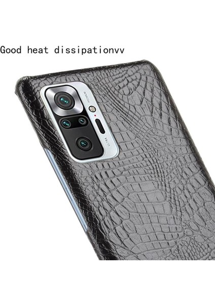 Xiaomi Redmi Not 10 Pro Max Klasik Timsah Için Şık Klasik Durumda (Yurt Dışından) indirimleri